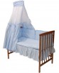 Комплект в кроватку Мама Шила Мишка с подушкой 7 предметов - Интернет-магазин детских товаров Зайка моя Екатеринбург