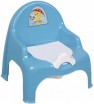 Детский горшок-кресло, голубой, Dunya Plastik, в ассортименте, арт. 11102 - Интернет-магазин детских товаров Зайка моя Екатеринбург