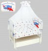 Комплект в кроватку Leader kids Самолет 7 предметов - Интернет-магазин детских товаров Зайка моя Екатеринбург