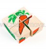 Кубики деревянные Овощи. Арт. 3333-6 - Интернет-магазин детских товаров Зайка моя Екатеринбург