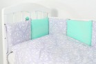 Комплект в кроватку Топотушки Дамаск 6 предметов - Интернет-магазин детских товаров Зайка моя Екатеринбург