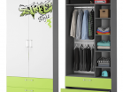 Шкаф для одежды с ящиками MLK. Детская серия Граффити - Интернет-магазин детских товаров Зайка моя Екатеринбург