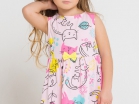 Платье для девочки кошки с цветами на розовом облаке  Crockid, арт. К 5433 - Интернет-магазин детских товаров Зайка моя Екатеринбург
