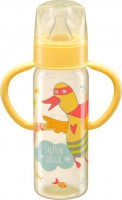 Бутылочка для кормления Milk Bottle, Yellow, Happy Baby, арт. 10007 Y - Интернет-магазин детских товаров Зайка моя Екатеринбург