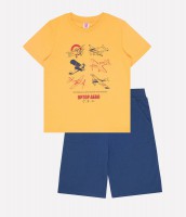 Комплект для мальчика кадмий желтый+глуб.синий Crockid, арт. К 2594 - Интернет-магазин детских товаров Зайка моя Екатеринбург