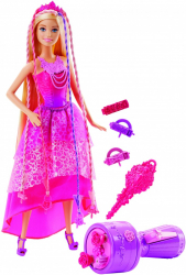 Кукла Barbie принцесса Барби с волшебными волосами, арт. DKB62 - Интернет-магазин детских товаров Зайка моя Екатеринбург