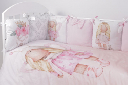 Комплект в кроватку Топотушки Принцесса Фей 6 предметов - Интернет-магазин детских товаров Зайка моя Екатеринбург