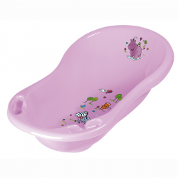 Ванночка для купания овальная ОКТ Hipcio 84см, лиловая, арт. 8436 - Интернет-магазин детских товаров Зайка моя Екатеринбург