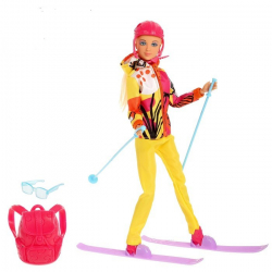 Кукла София на лыжах арт. 2656119 - Интернет-магазин детских товаров Зайка моя Екатеринбург