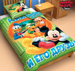 Одеяло Disney Микки Маус и друзья. Арт. 1153102 - Интернет-магазин детских товаров Зайка моя Екатеринбург