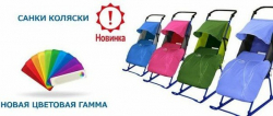 Санки-коляска Тимка 2+. арт. Т2+ - Интернет-магазин детских товаров Зайка моя Екатеринбург