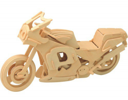 Гоночный мотоцикл Мир деревянных игрушек, арт. П023 - Интернет-магазин детских товаров Зайка моя Екатеринбург