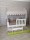 Кроватка Домик двухъярусная выкатная Мир мебели - Интернет-магазин детских товаров Зайка моя Екатеринбург