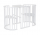 Круглая кроватка-трансформер СКВ-10 12 в 1,универсальный маятник арт. 10200 - Интернет-магазин детских товаров Зайка моя Екатеринбург