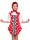 Карнавальный костюм Костюмы героев сказок Матрёшка красная, арт. 5248 - Интернет-магазин детских товаров Зайка моя Екатеринбург