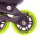 Роликовые коньки раздвижные Onlitop, колеса PVC 64 мм, пластиковая рама, black/green - Интернет-магазин детских товаров Зайка моя Екатеринбург