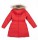 Пальто для девочки Юнона, красный, Батик - Интернет-магазин детских товаров Зайка моя Екатеринбург