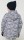 Куртка зимняя для мальчика мембрана Crockid темно-серый, квадратики арт. ВК 36052/н/2 ГР - Интернет-магазин детских товаров Зайка моя Екатеринбург