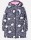 Удлиненная зимняя куртка для девочки мембрана Crockid темно-серый, зайчики арт. ВК 38055/н/4 ГР - Интернет-магазин детских товаров Зайка моя Екатеринбург