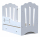 Кроватка ВДК Bonne с доп. бортиком, поперечный маятник с ящиком - Интернет-магазин детских товаров Зайка моя Екатеринбург