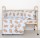 Комплект в кроватку 6 предметов Сонная сказка Спящие мишки - Интернет-магазин детских товаров Зайка моя Екатеринбург