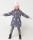 Удлиненная зимняя куртка для девочки мембрана Crockid темно-серый, зайчики арт. ВК 38055/н/4 ГР - Интернет-магазин детских товаров Зайка моя Екатеринбург