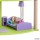 Кукольный домик Paremo Фиолент с мебелью 14 предметов, PD216-02 - Интернет-магазин детских товаров Зайка моя Екатеринбург