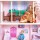 Кукольный дворец Розовый сапфир, 16 предметов мебели и текстиль, PD316-05 - Интернет-магазин детских товаров Зайка моя Екатеринбург