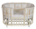 Круглая кроватка-трансформер Антел Aleksa с ПВХ накладками,6 в 1 универсальныйй маятник - Интернет-магазин детских товаров Зайка моя Екатеринбург