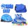 Ролики раздвижные с комплектом защиты, синие в рюкзаке размер М34-38 (U028436Y) - Интернет-магазин детских товаров Зайка моя Екатеринбург
