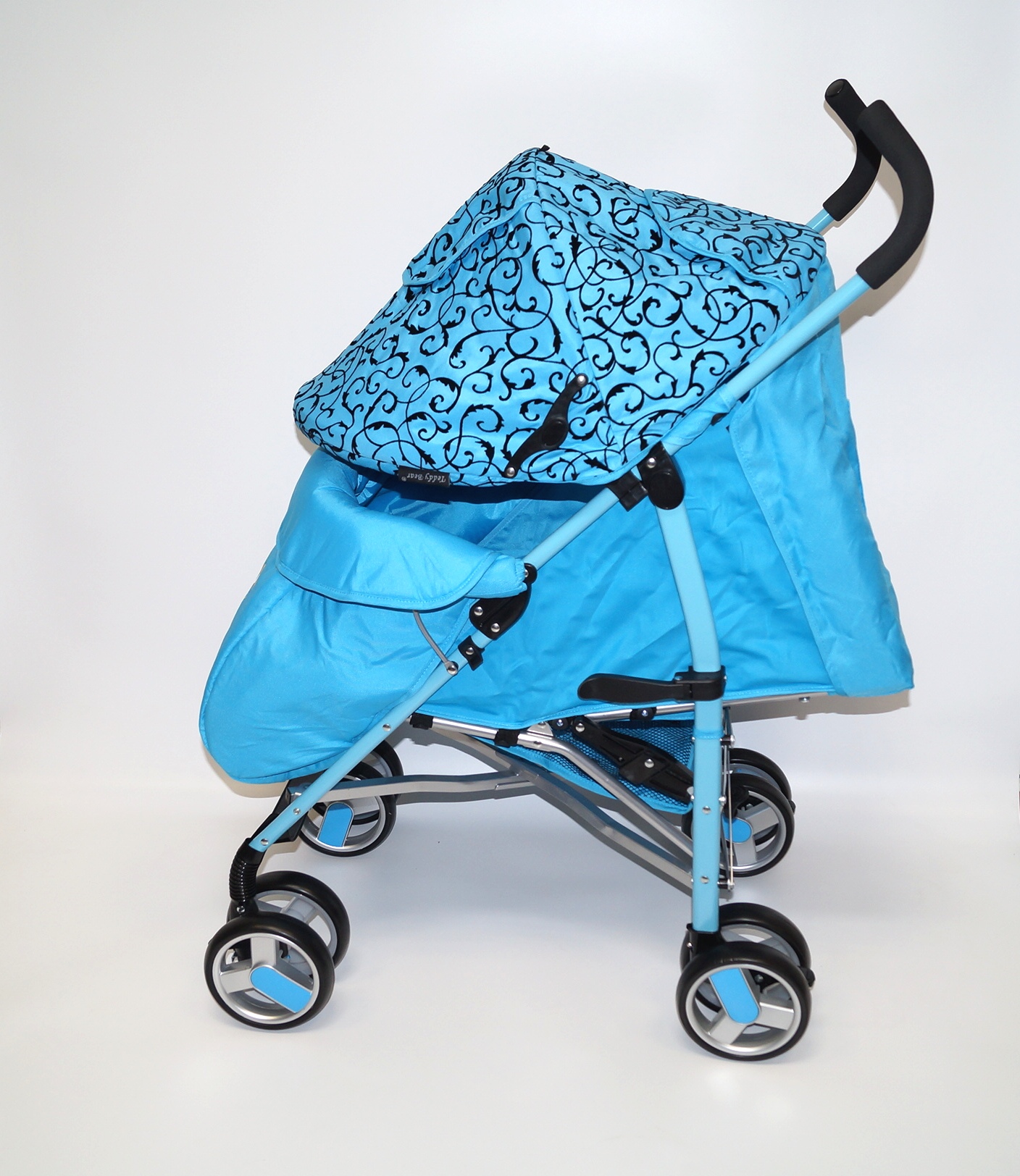 Прогулочная коляска Teddy Bear SL - 109 Graffiti grey Прогулочная коляска Teddy Bear SL - 109 Graffiti grey