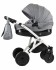 Asphalt White Pram Asphalt White Pram