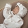 Комплект на выписку 4 предмета KinderLitto "Муслин Рюша.Плед", зайки, лето - Интернет-магазин детских товаров Зайка моя Екатеринбург