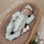 Комплект на выписку 4 предмета KinderLitto "Кружево.Муслин Плед", полынь, лето - Интернет-магазин детских товаров Зайка моя Екатеринбург