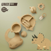 Набор посуды для кормления UNIX Kids Dino / Дино - Интернет-магазин детских товаров Зайка моя Екатеринбург