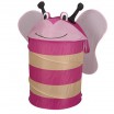 Корзина для игрушек Пчелка розовая Li Hsen арт. 801L - Интернет-магазин детских товаров Зайка моя Екатеринбург