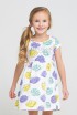 Платье для девочки волшебные ракушки на белом Crockid, арт. К 5405 - Интернет-магазин детских товаров Зайка моя Екатеринбург