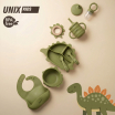 Набор посуды для кормления UNIX Kids Dino / Дино - Интернет-магазин детских товаров Зайка моя Екатеринбург