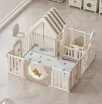 Манеж UNIX Kids DeLuxe House / Делюкс Дом бежевый - Интернет-магазин детских товаров Зайка моя Екатеринбург