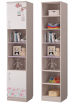 Шкаф для книг с двумя дверками MLK. Детская серия Адель - Интернет-магазин детских товаров Зайка моя Екатеринбург