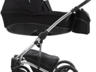Коляска Bebetto Tito Premium Class Silver 2020 2 в 1, Хромированная рама - Интернет-магазин детских товаров Зайка моя Екатеринбург