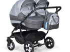 Коляска для двойни Indigo Duo 18 2 в 1 (Индиго Дуо Колор) - Интернет-магазин детских товаров Зайка моя Екатеринбург