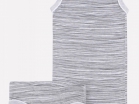 Комплект белья для мальчика графичные линии на меланже Crockid, арт. К 1100 - Интернет-магазин детских товаров Зайка моя Екатеринбург