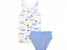 Комплект белья для мальчика подводные лодки+голубой Crockid, арт. К 1100 - Интернет-магазин детских товаров Зайка моя Екатеринбург