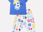 Пижама для мальчика яр.голубой+цветные штрихи Crockid,арт.К 1525 - Интернет-магазин детских товаров Зайка моя Екатеринбург