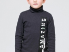 Джемпер для мальчика темно-серый8 Crockid, арт. КР 300515 - Интернет-магазин детских товаров Зайка моя Екатеринбург