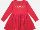 Платье для девочки красный Crockid, арт. К 5482 - Интернет-магазин детских товаров Зайка моя Екатеринбург