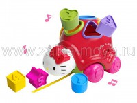 Каталка Логика Hello Kitty со звуком. Арт. 1170471 - Интернет-магазин детских товаров Зайка моя Екатеринбург