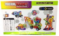 Магнитный конструктор Magical Magnet 80 деталей - Интернет-магазин детских товаров Зайка моя Екатеринбург