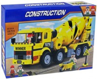 Конструктор Construction Бетономешалка 328 деталей, арт. 1287 - Интернет-магазин детских товаров Зайка моя Екатеринбург